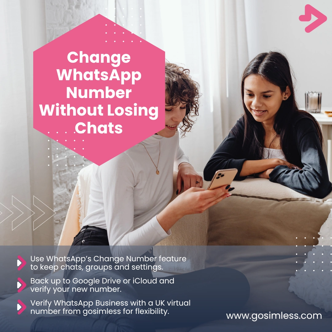 How to Change Your WhatsApp Number Without Losing Chats