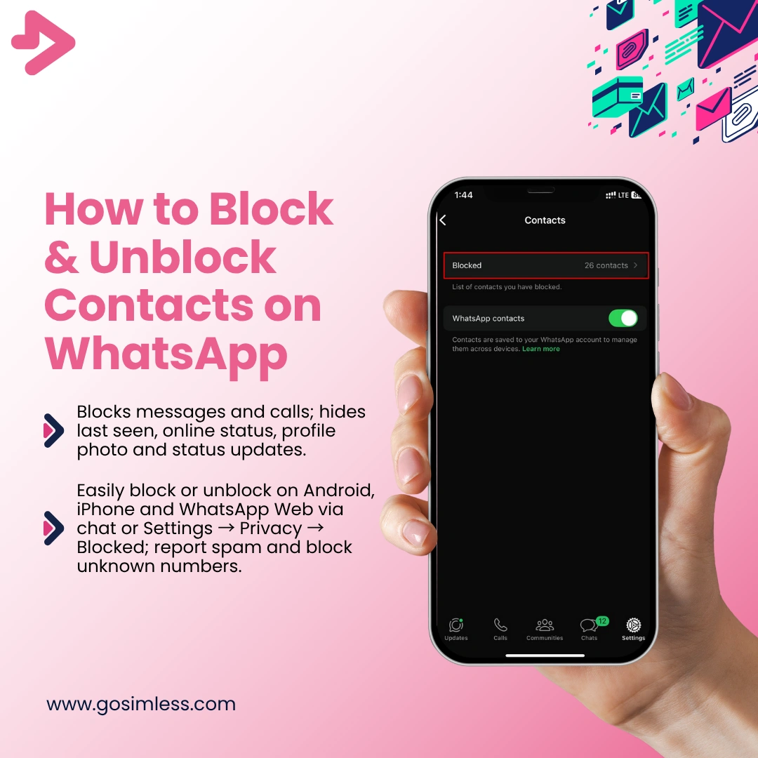 How to Block & Unblock Contacts on WhatsApp