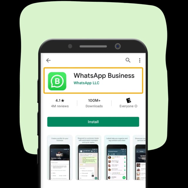 Install the WhatsApp Business App