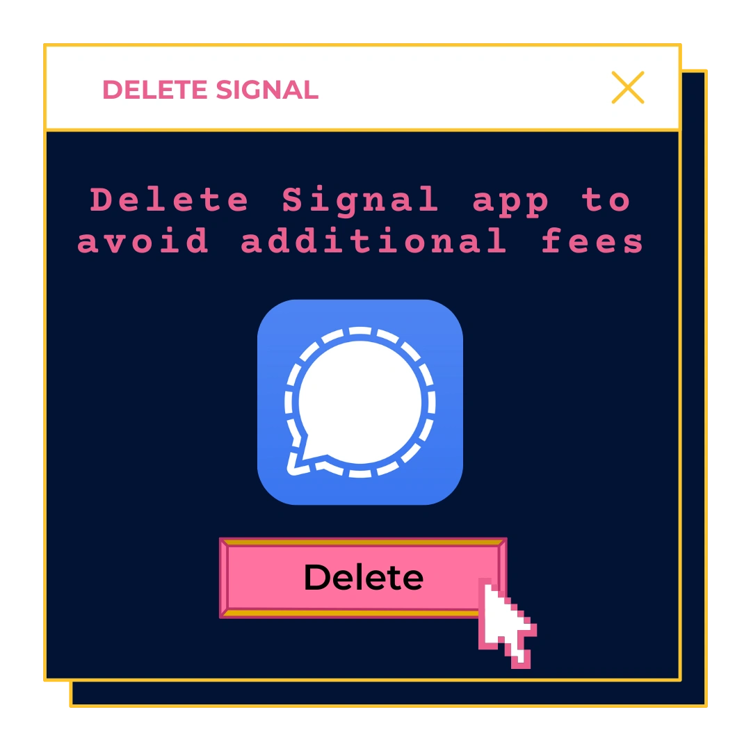 Delete Signal illustration by gosimless